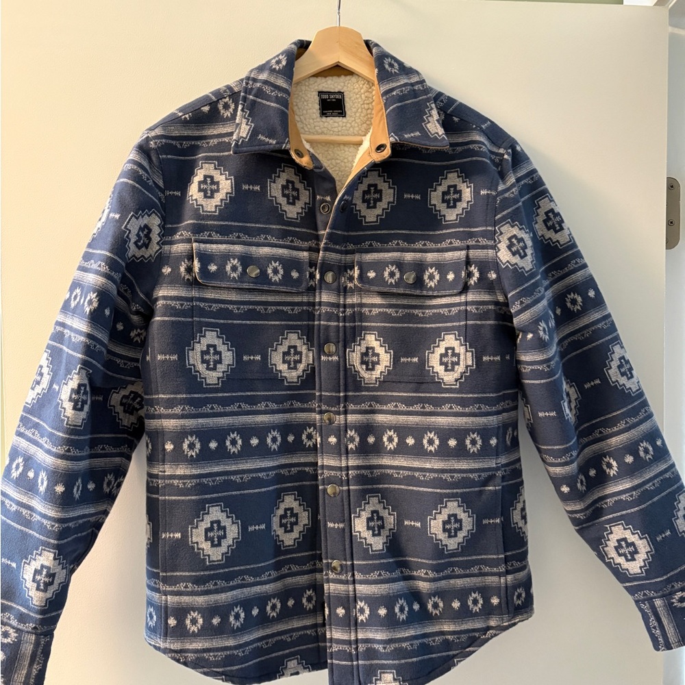 Todd Snyder Sherpa Shirt Jacket